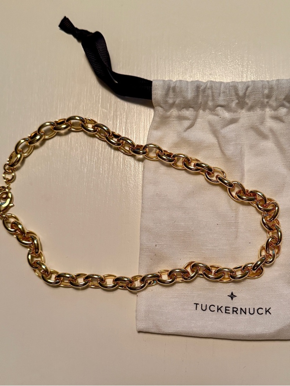 Tuckernuck Gold Link Chain Necklace